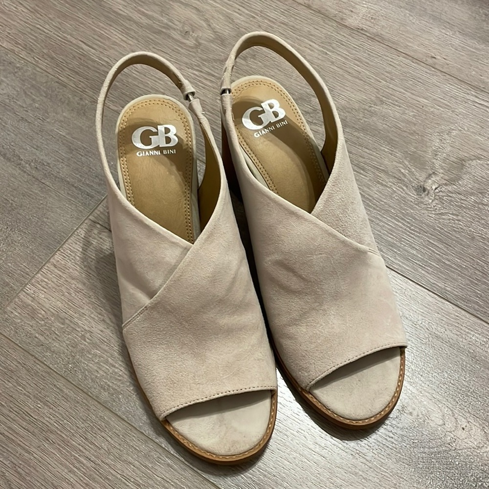 Gianni Bini size 8.5 sandals. Worn once.
